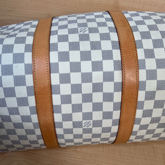 Louis Vuitton keepall damier Azur 45 duffle travel bag - Picture 9 of 15